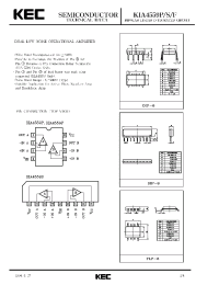 Datasheet KIA4559P manufacturer KEC